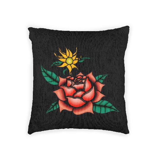 Hibiscus Woven Pillows