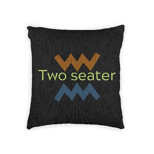two seater Woven Pillows