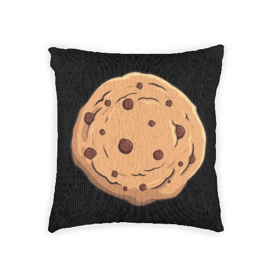 Cookie Chocolate Chips Woven Pillows