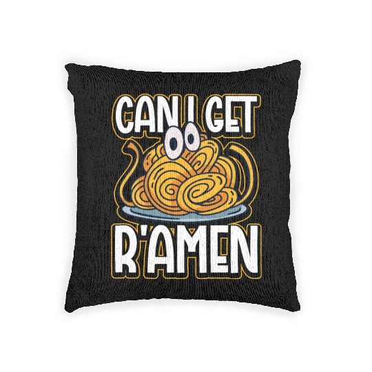 Atheist Atheism Flying Spaghetti Pastafarianism Woven Pillows
