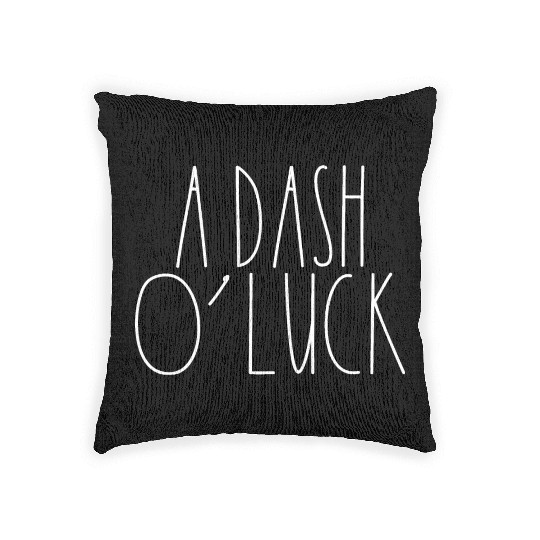 A Dash O' Luck White Rae Dunn Inspired Minimalist Woven Pillows