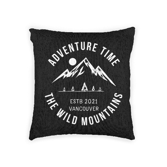ADVENTURE TIME THE WILD MOUNTAINS Woven Pillows