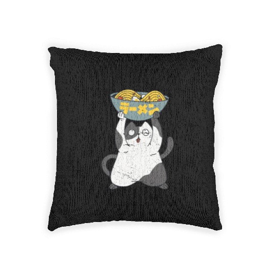 Ramen Whisperer Noodles Soup Lover Japan Woven Pillows