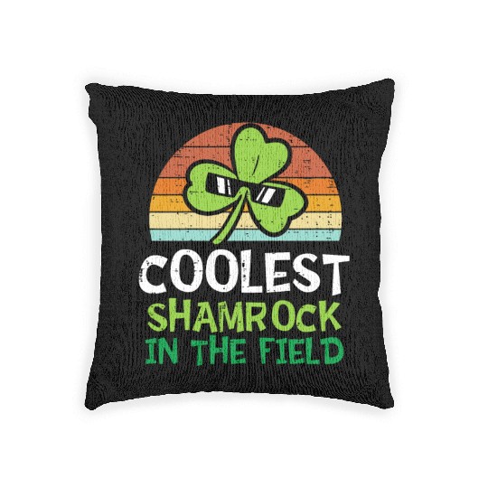 Kids St Patricks Day Toddler Boys Saint Paddys Coo Woven Pillows