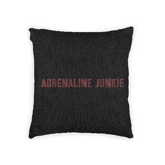 Adrenaline Junkie ken block Woven Pillows
