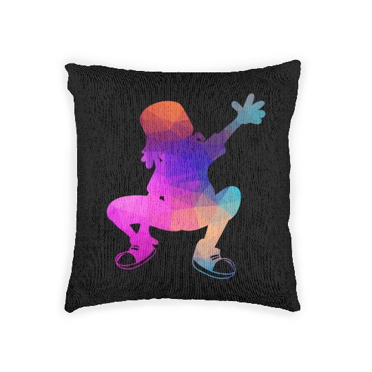 Hip Hop Breakdance Street Dance Dancers Music Woven Pillows