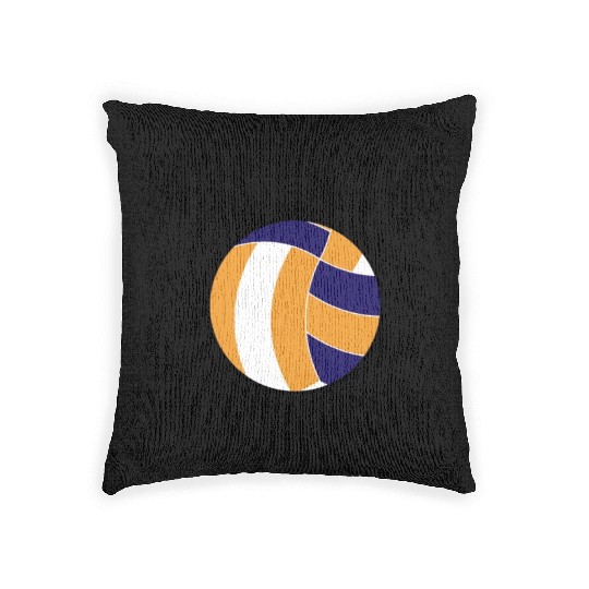 Dibs On The Volleyball Coach Woven Pillows
