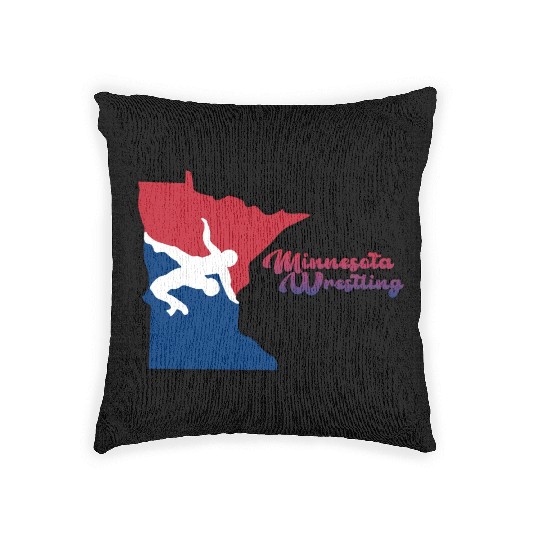 Minnesota Wrestling Woven Pillows