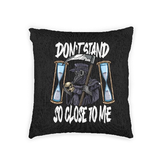 Plague Doctor Outfit Plague Doctor Mask Medicines Woven Pillows