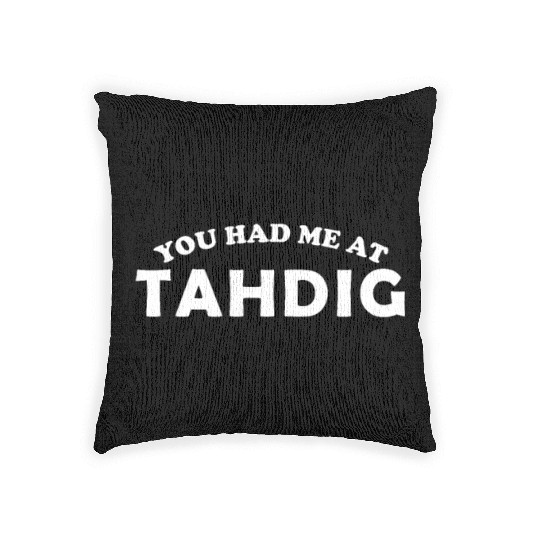you had me at Tahdig, foodiranian persian Woven Pillows