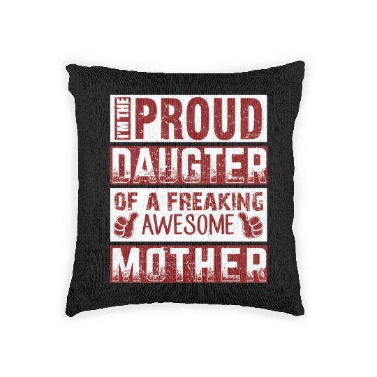 Son in law Mother in law Woven Pillows