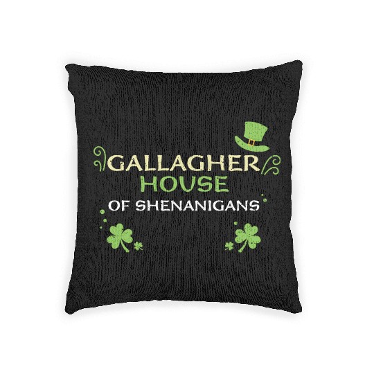 Gallagher House Of Shenanigans Woven Pillows