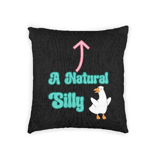 A Natural Silly Goose: Fun & Lighthearted Design Woven Pillows