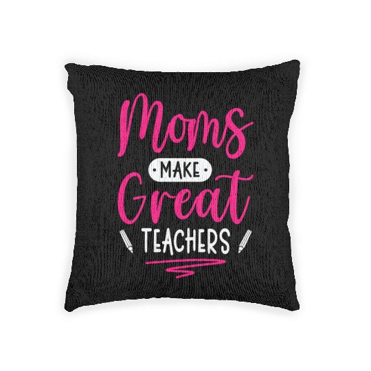 Mothers Day Teacher Grandma Teaching Mother Woven Pillows
