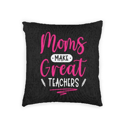 Mothers Day Teacher Grandma Teaching Mother Woven Pillows