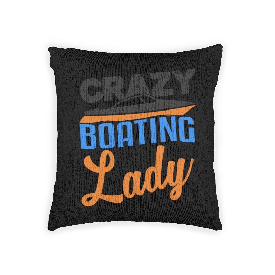 Boating Boat Captains Boating Sailing Cruise Ship Woven Pillows