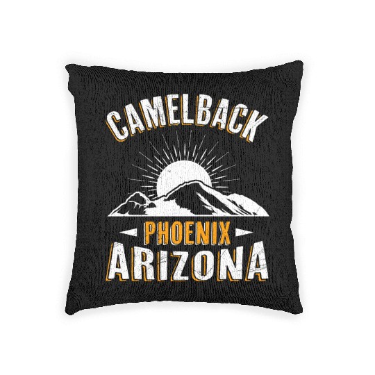 Phoenix Arizonna Mountaineer and Hiker Summit Woven Pillows