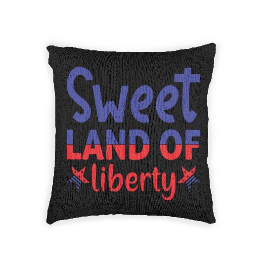 Sweet Land of Liberty Woven Pillows