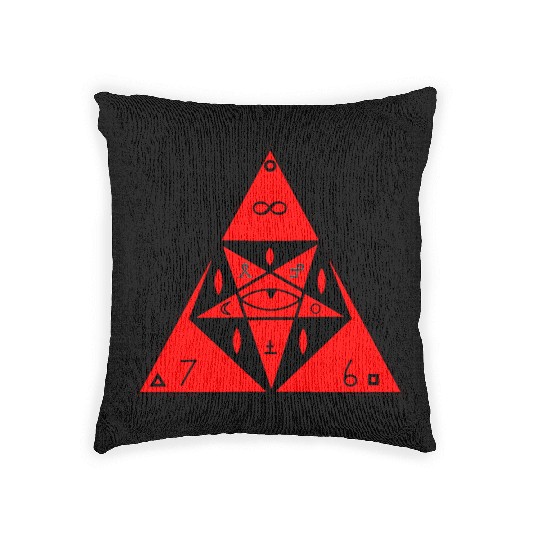 Infernal Seal Woven Pillows