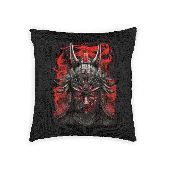 Samurai Japan Culture Woven Pillows