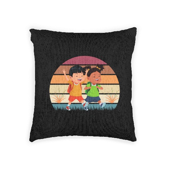 2 5 Sunrise Motivational design Woven Pillows