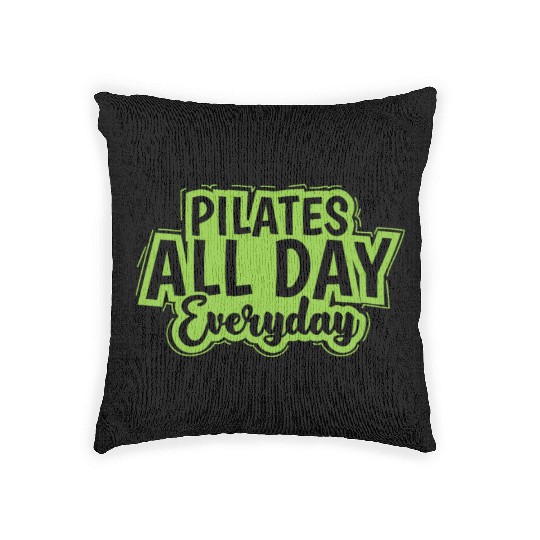 Pilates all Day Everyday Powerhouse Woven Pillows