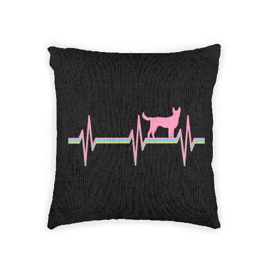 Belgian Malinois Belgian Malinois Lover Woven Pillows