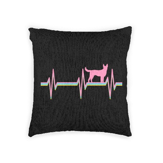 Belgian Malinois Belgian Malinois Lover Woven Pillows