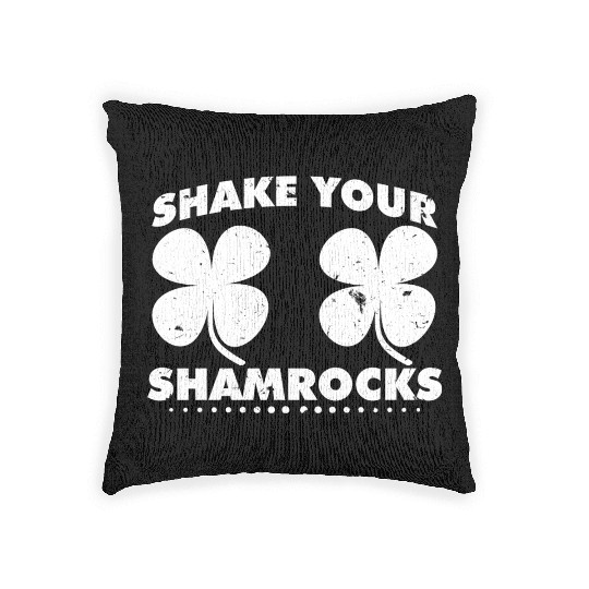 St Patrick Saint Patrick s Day Irish Green Ireland Woven Pillows