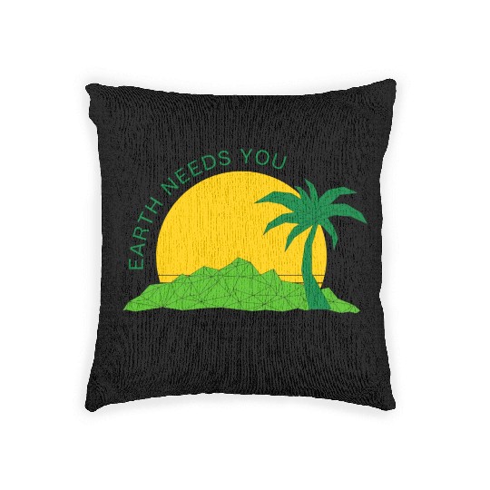 World Environment Day Woven Pillows