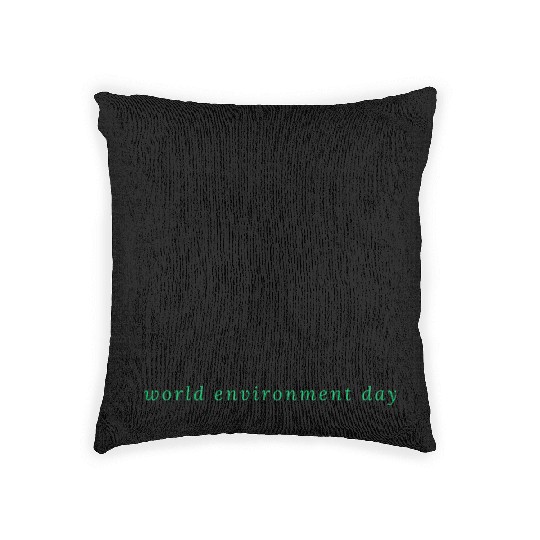 World Environment Day Woven Pillows