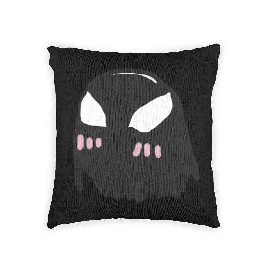 cute venom Woven Pillows