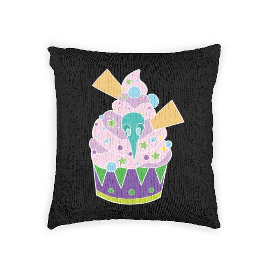 Cupcake Graveyard Woven Pillows