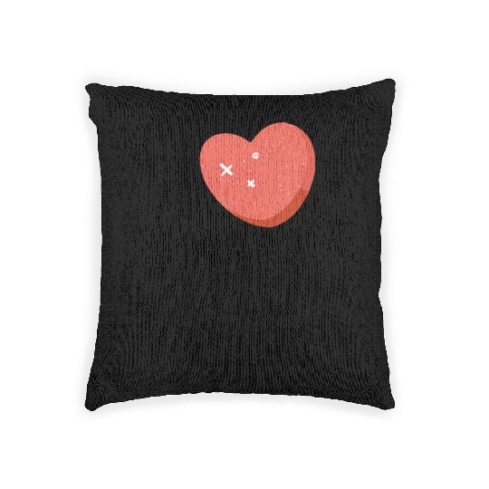 I love my girlfriend Woven Pillows