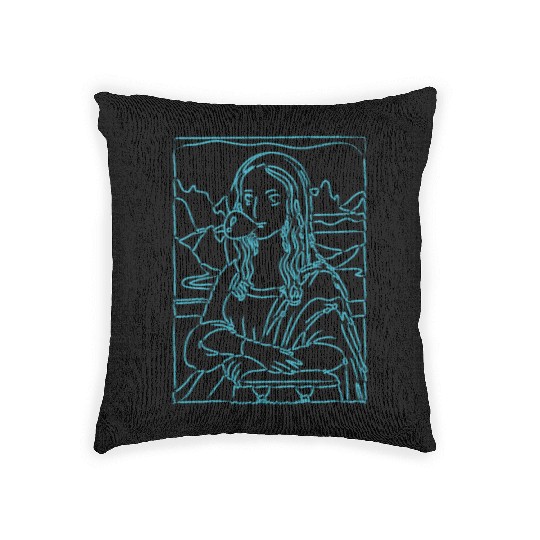 Mona Lisa Woven Pillows