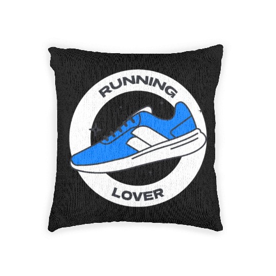 Running Lover | Man Jogging Exercise Woven Pillows