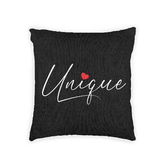 Unique Girl Or Boy Soulmate S Cute Valentines Woven Pillows