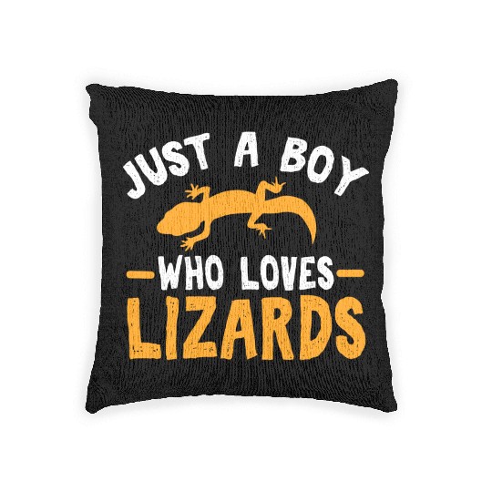 Lizard Lizard Lover Woven Pillows