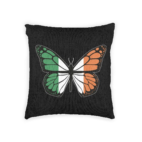 Irish Butterfly Woven Pillows