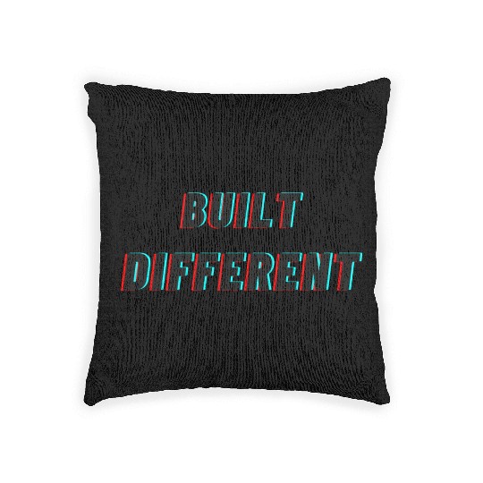 built different Woven Pillows
