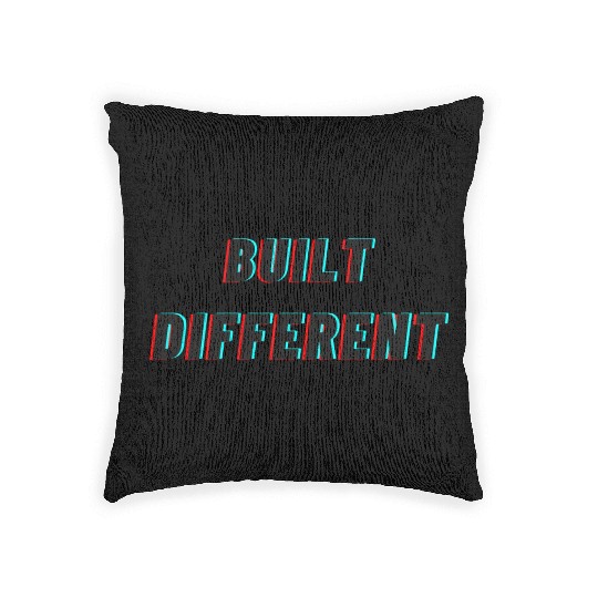 built different Woven Pillows