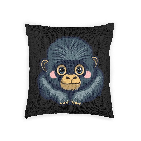 Stylish Gorilla Woven Pillows