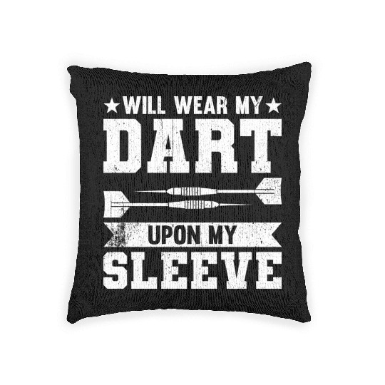 Will Wear My Heart Upon My Sleeve Woven Pillows