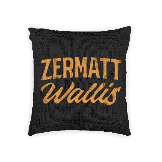 Zermatt Switzerland Woven Pillows