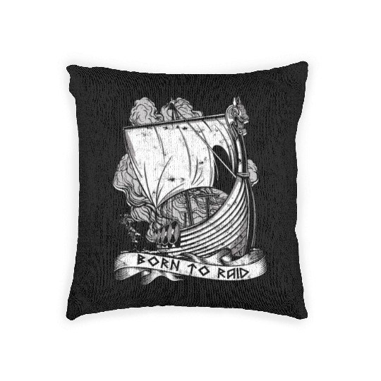 Born to raid - Viking Woven Pillows