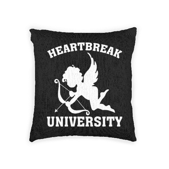 Heartbreak University Woven Pillows