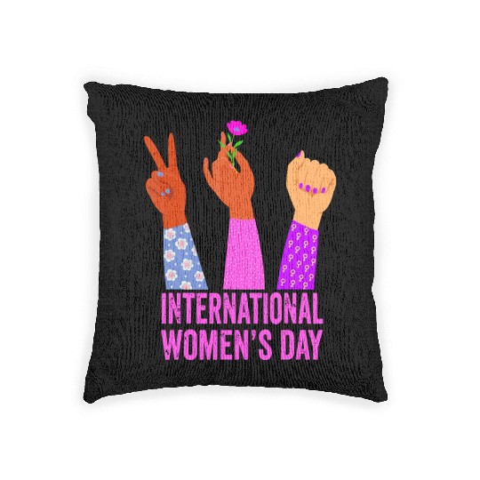 International Women's Day 2023 - Womens Embrace Eq Woven Pillows