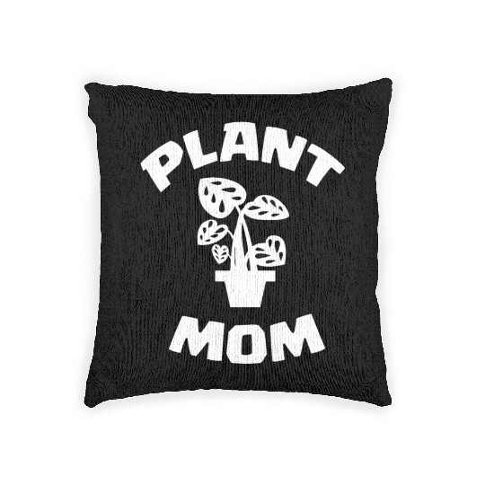 Plant Mom Woven Pillows