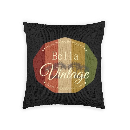 Bella Vintage design Woven Pillows
