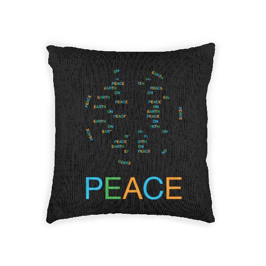 Peace On Earth Woven Pillows